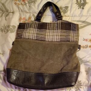 Stylish Brown and Black Men's Bag